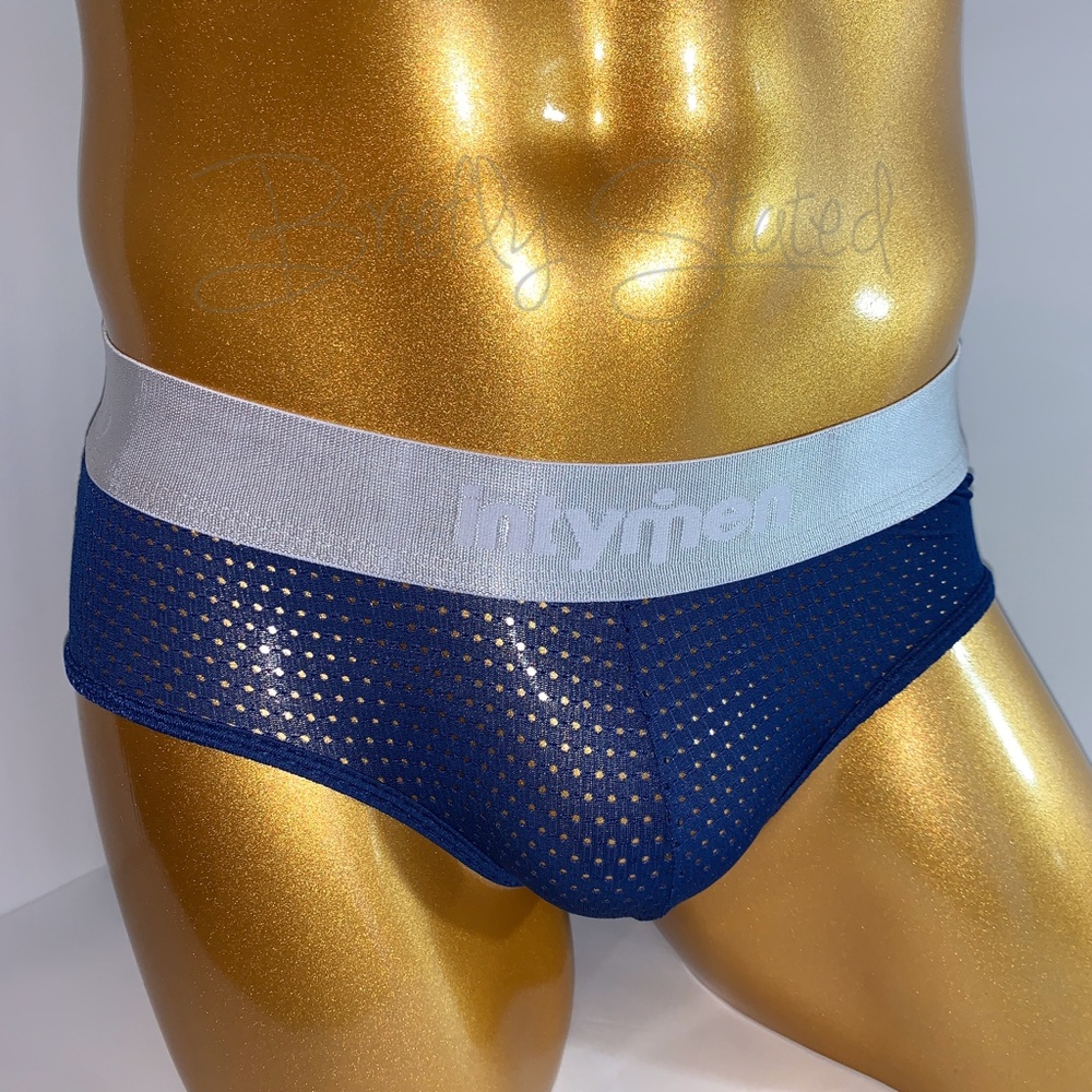 Intymen Mesh Briefs - Blue (L)